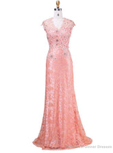 Luxurious Mother of the Bride Dresses New Design With V-neck Appliques